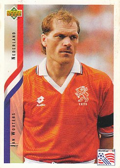 Jan Wouters Netherlands Upper Deck World Cup 1994 Eng/Ita #139